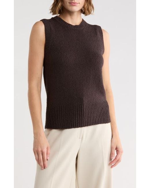 Vince Black Boucle Shell Sweater