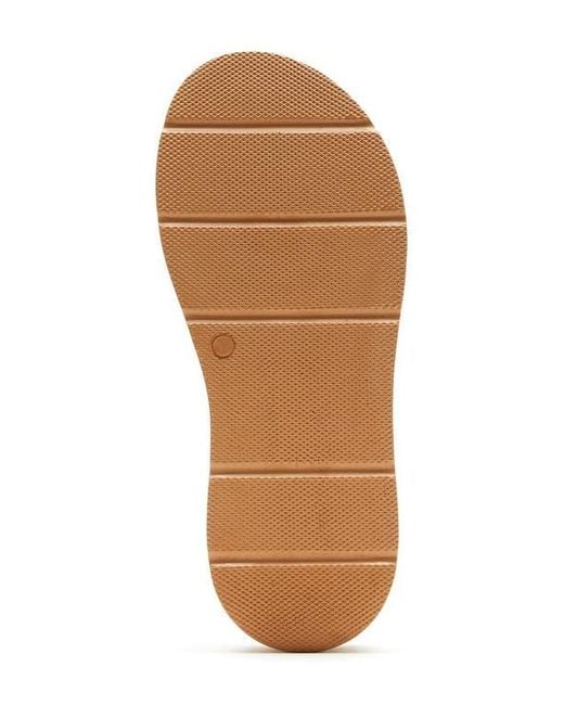 La Canadienne Natural Amour Wedge Platform Sandal