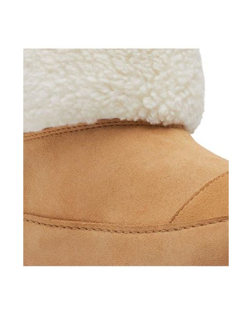 Sorel White Go Stumptown Faux Fur Lined Bootie