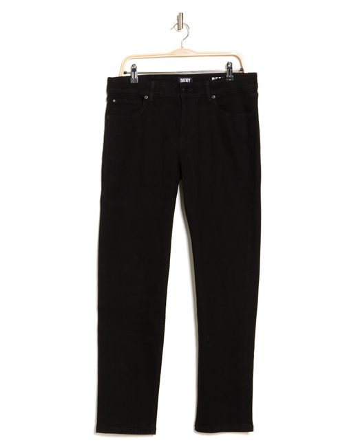 DKNY Black Bedford Slim Jeans for men