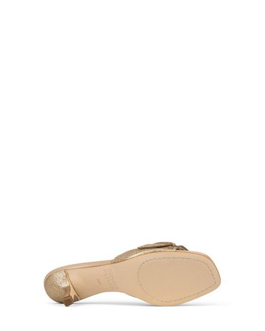 Donald J Pliner Multicolor Buckle Slide Sandal
