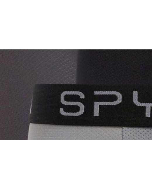 Spyder Black 4-pack Boxer Briefs for men