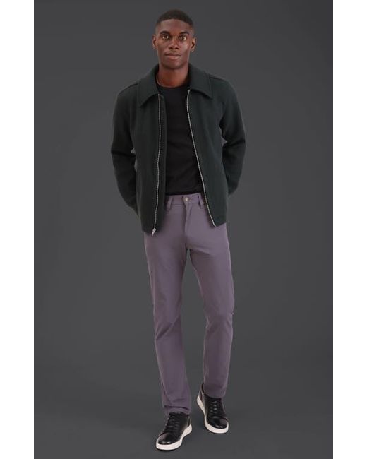 Bagatelle Black Knit Bomber Jacket for men