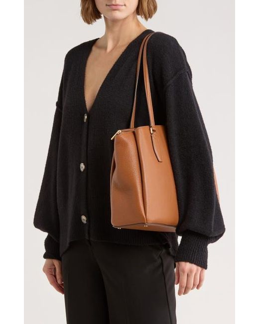 Kate Spade Brown Monet Large Triple Compartment Tote Bag