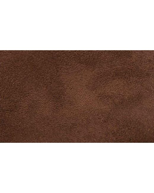 MIA Brown Buckle Strap Mule