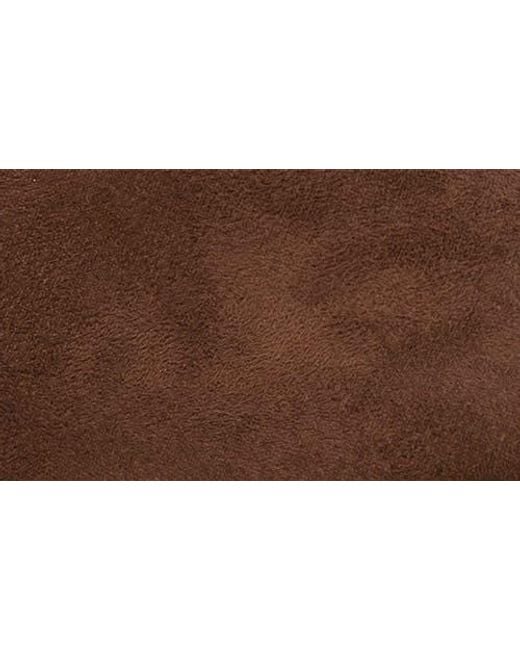 MIA Brown Buckle Strap Mule
