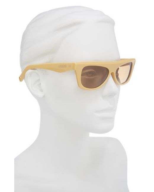 Jacquemus Pina Rectangular Sunglasses Banana Brown Jacquemus Pina Rectangular Sunglasses | Lyst main image 2