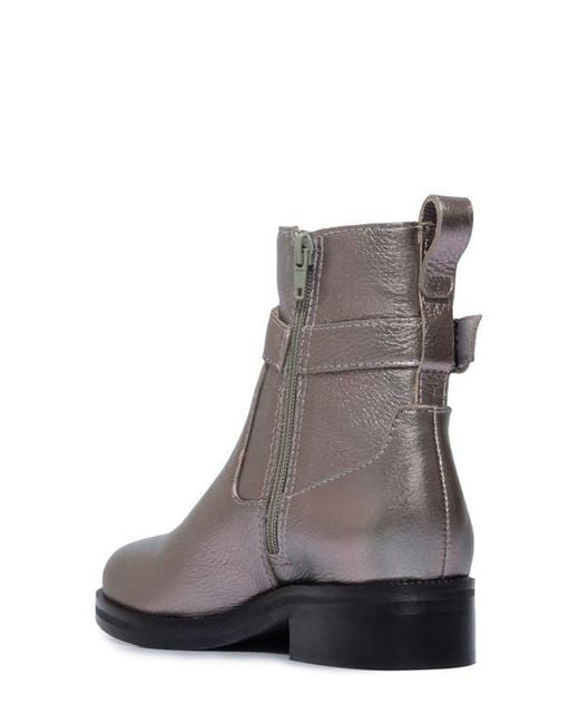 Bernardo Gray Tyra Moto Boot