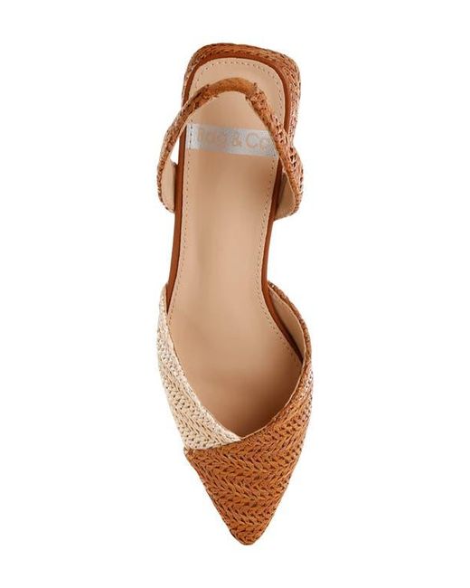 Rag & Co Natural Kinjay Slingback Pump