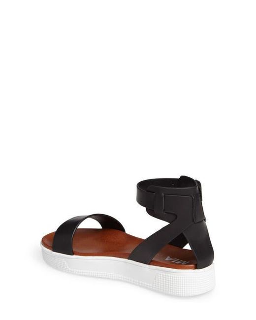MIA White Platform Strappy Sandals