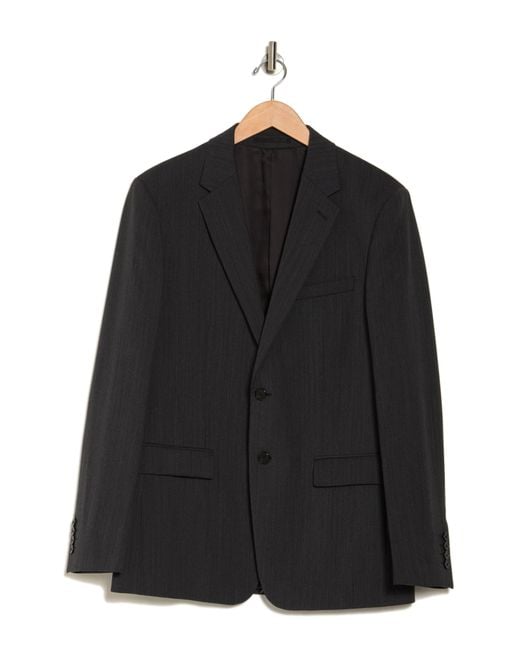 Theory Black Chambers Wool Blend Sport Coat for men