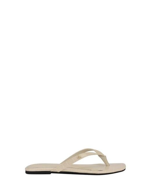 Calvin Klein White Stelea Flip Flop