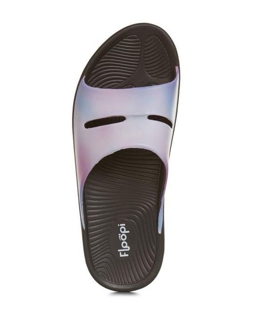FLOOPI White Sophie Comfort Slide Sandal