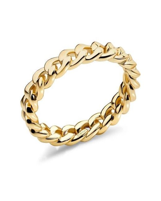 DEVATA Metallic Curb Chain Eternity Ring