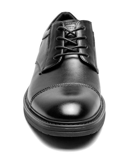 Nunn Bush Black Gates Cap Toe Derby for men