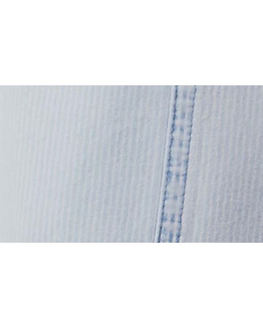 Splendid Blue Stripe Wide Leg Pants