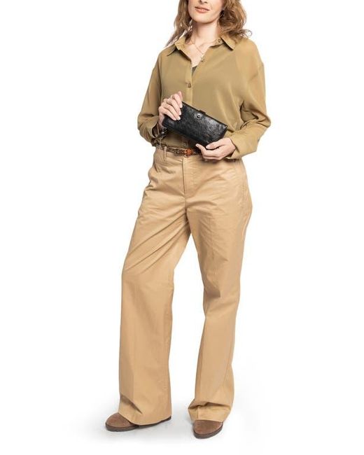 Old Trend Gray Snapper Clutch