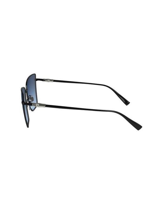 Longchamp Blue 55Mm Gradient Square Sunglasses
