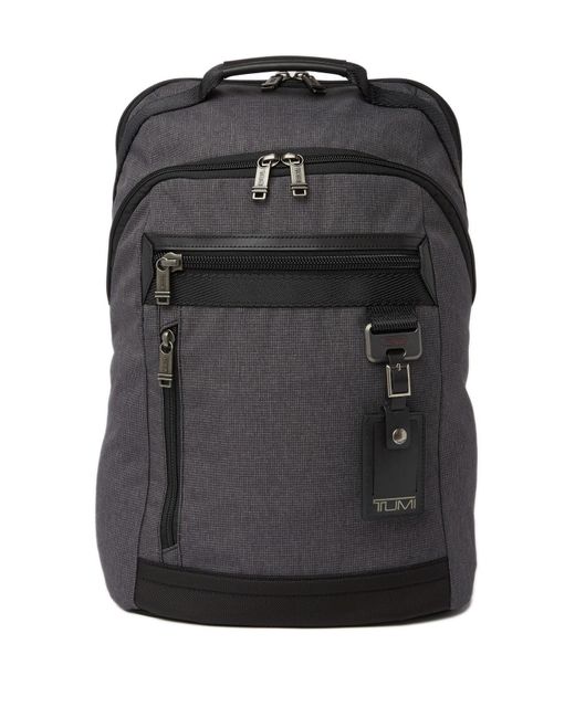 Tumi Gray Bertona Backpack for men
