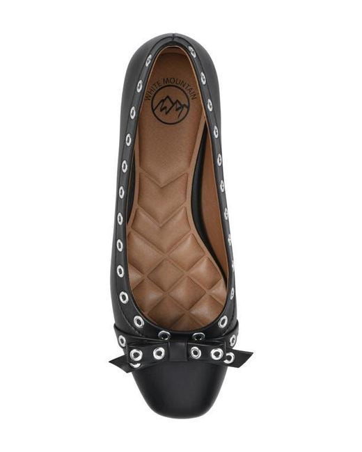 White Mountain Multicolor Bodhi Ballet Flat