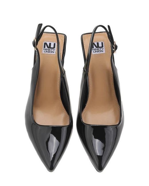 Ninety Union Black Koko Slingback Pump