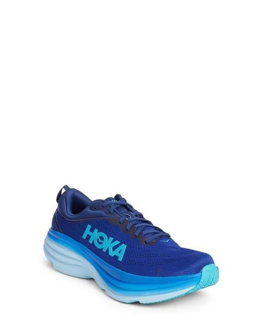 Hoka One One Blue Bondi 8 Running Shoe for men