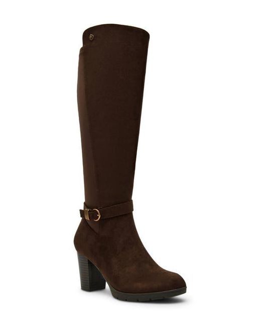 Anne Klein Brown Rissa Knee High Boot