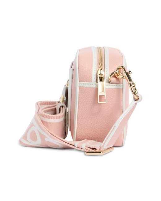 Marc Jacobs Pink Bicolor Border Bold Flash Camera Bag