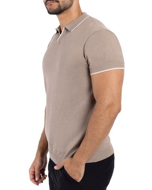 Xray Jeans Gray V-Neck Polo Sweater for men