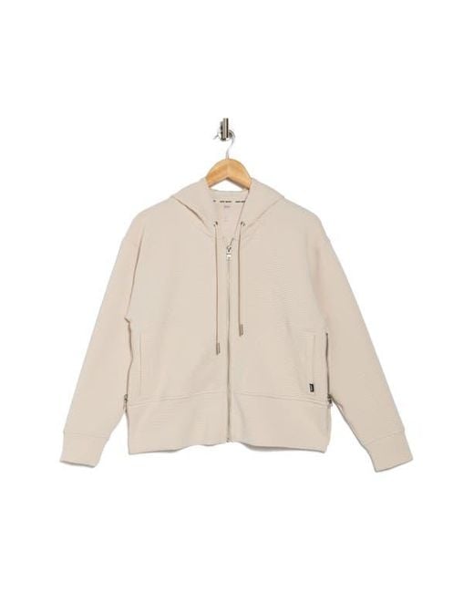 DKNY Natural Tech Ottoman Full Zip Hoodie