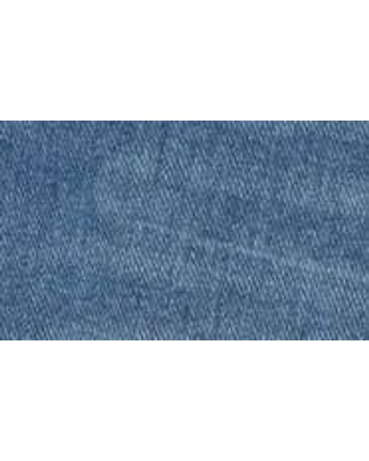 PTCL Blue Roll Cuff Denim Shorts