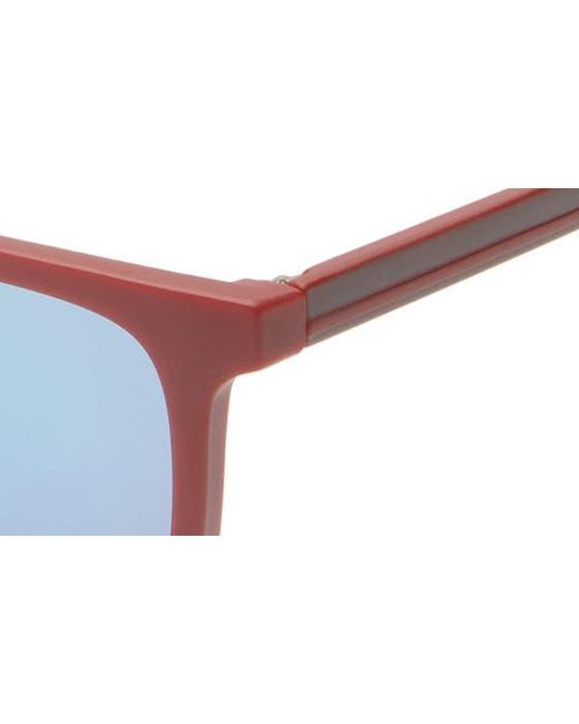 Vince Camuto Red Mirror Square Sunglasses for men