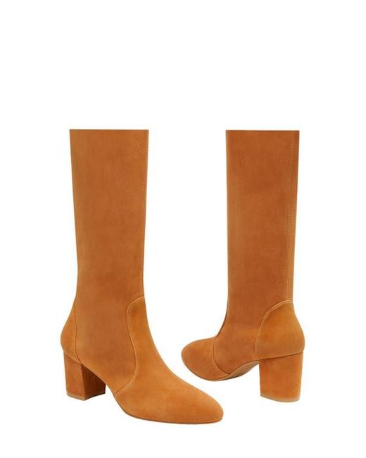 Stuart Weitzman Brown Yuliana 60 Slouch Boot