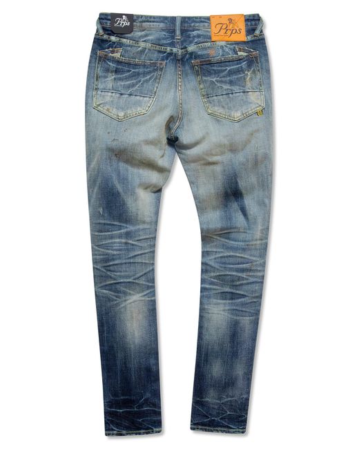 PRPS Blue Jareth Skinny Fit Jeans for men