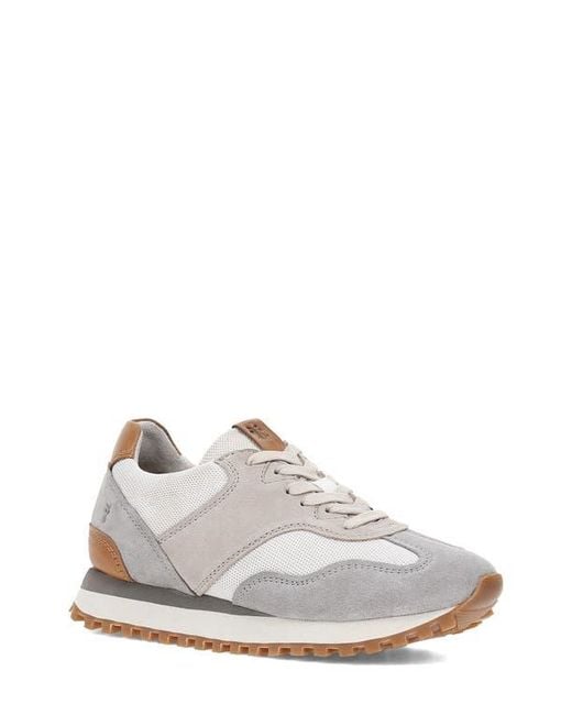 Frye White Edwin Jogger Sneaker for men