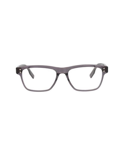 Montblanc Multicolor 55Mm Rectangular Optical Glasses for men