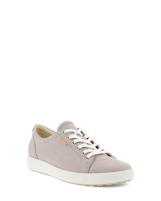 Ecco White Soft 7 Sneaker