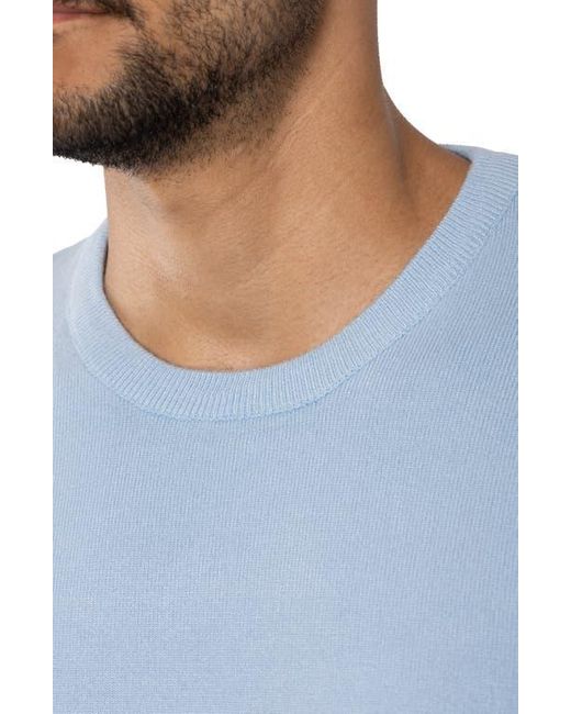 Xray Jeans Blue Crewneck Knit Pullover Sweater for men