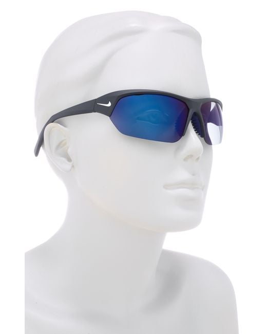 Nike Blue Skylon Ace Square Sunglasses for men