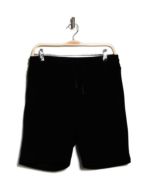 American Stitch Black Knit Shorts for men