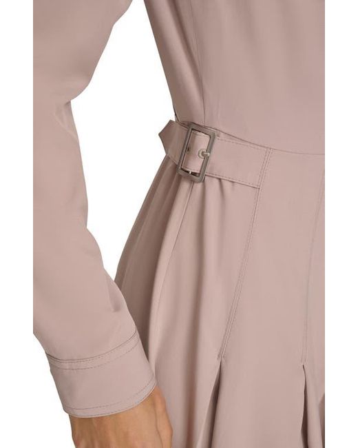 Calvin Klein Pink Commuter Midi Shirtdress