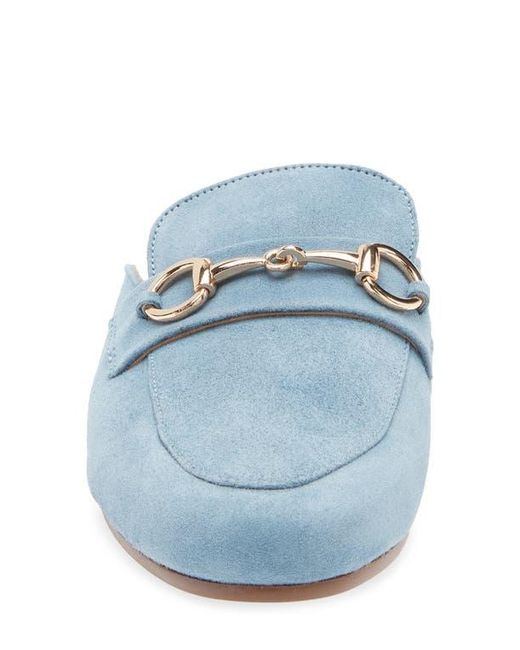 Bruno Magli Blue Dalia Bit Mule
