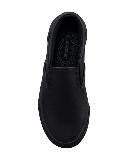 Lugz Black Clipper Slip-On Sneaker