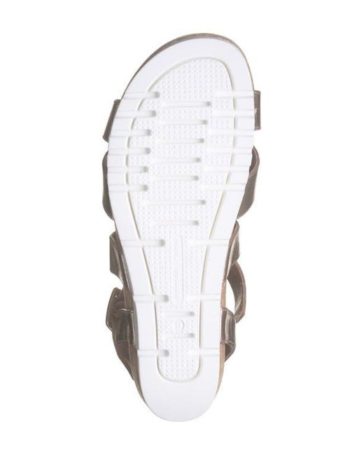 Adrienne Vittadini Natural June Platform Wedge Sandal