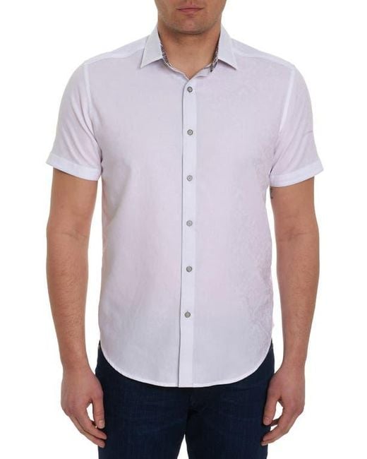 Robert Graham White Bayview L/s for men
