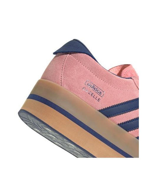 Adidas Pink Gazelle Stack Platform Sneaker