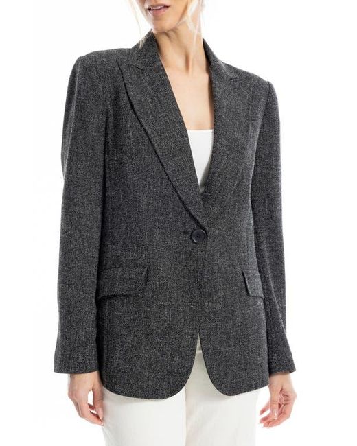 Max Studio Black One Button Blazer