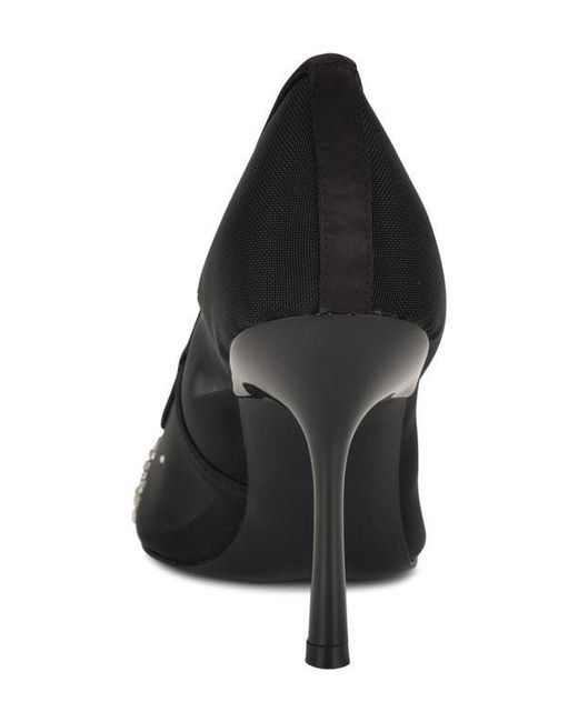 Nine West Black Jamiey Pointed Toe Pump
