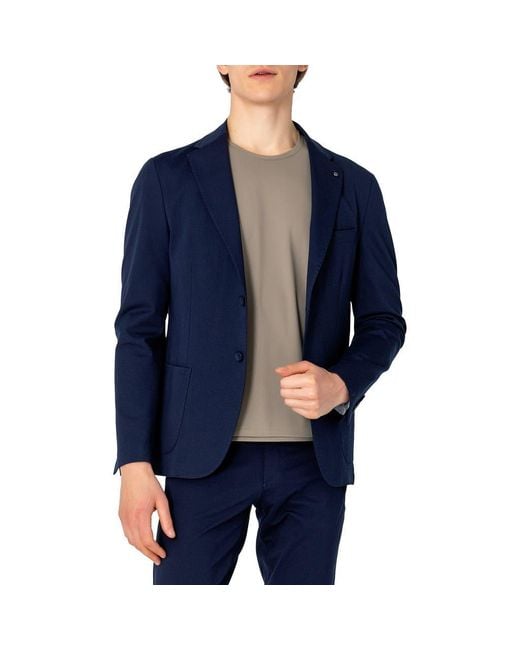 Ron Tomson Blue Dinner Jacket for men