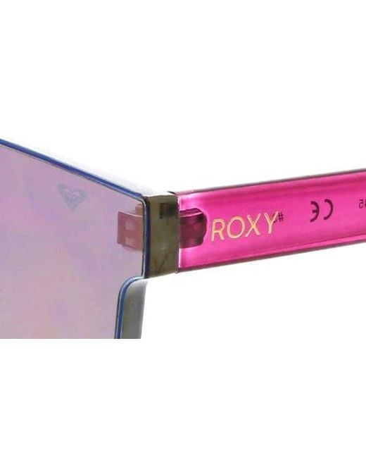 Roxy Purple 146Mm Rimless Shield Sunglasses for men